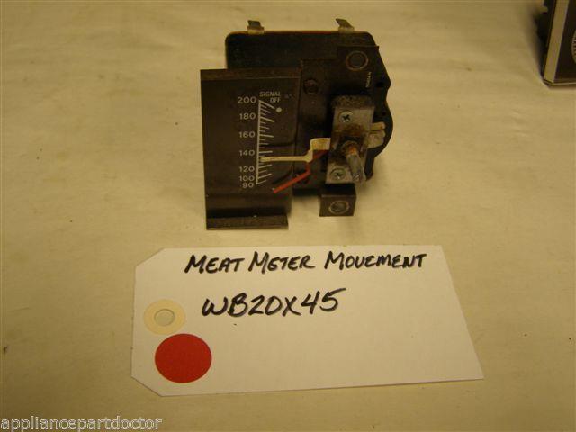 GE OVEN WB20X45 MEAT METER MOVEMENT USED PART ASSEMBLY GE OVEN WB20X45 MEAT METER MOVEMENT USED PART ASSEMBLY